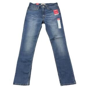 Levi Strauss Signature Slim Fit Ultimate Flex Med Wash Stretch Denim Jeans 34x34